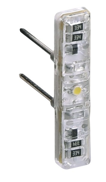 Лампочка для підсвічування світлодіодна (колір білий) 0,15 мА, 230 В~